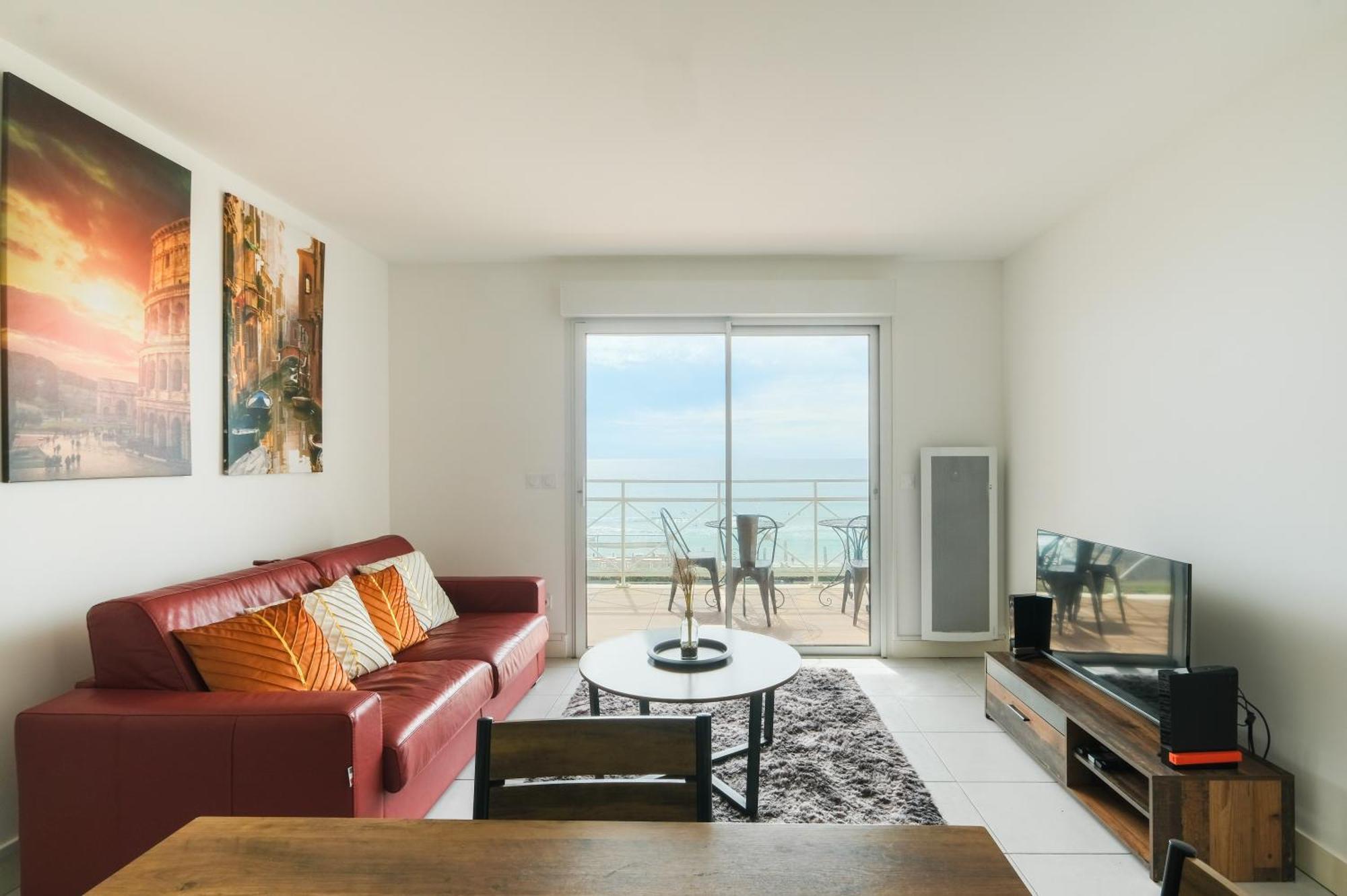 Appartement - Vue Exceptionnelle 라카노오세앙 외부 사진