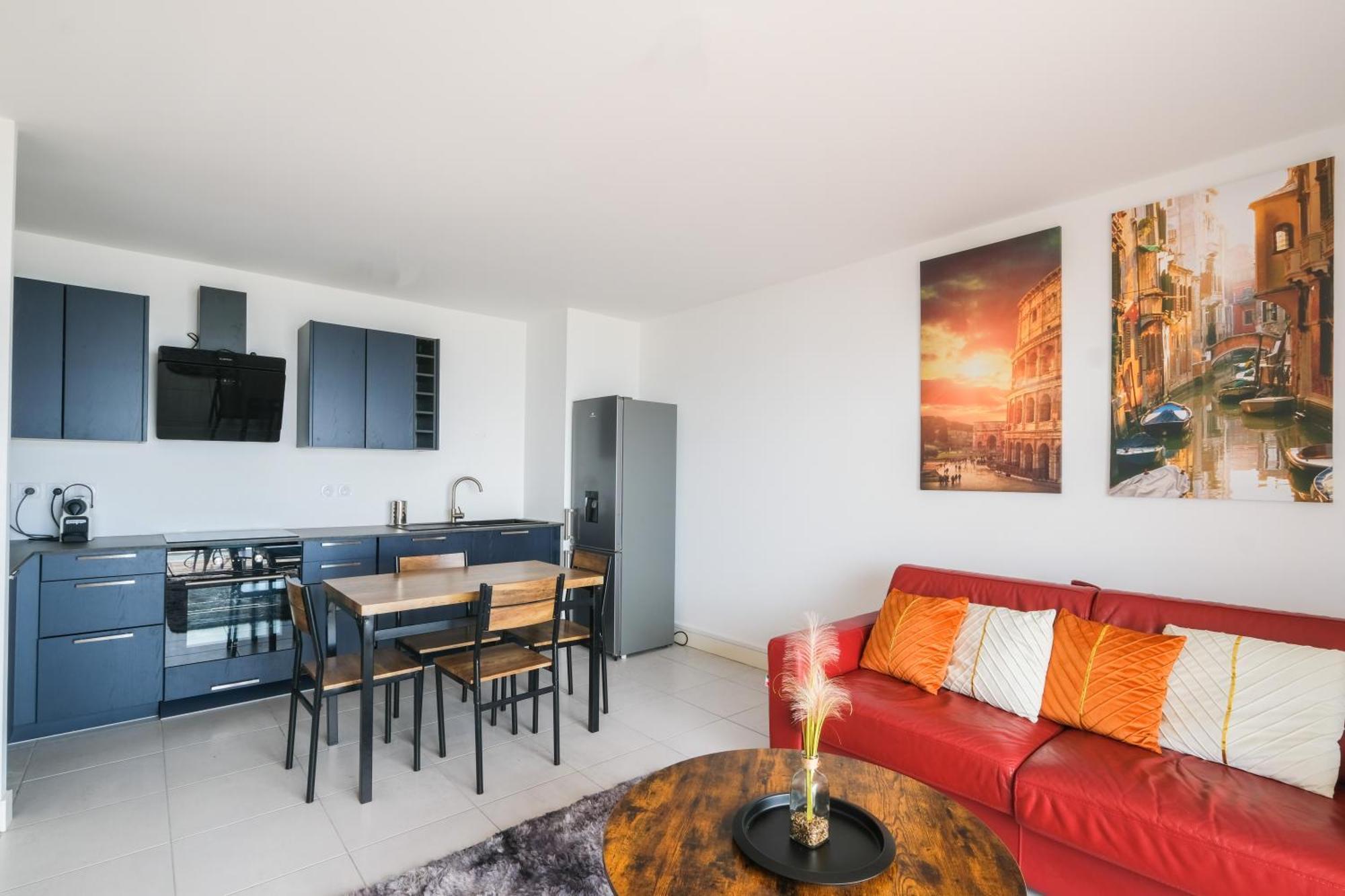 Appartement - Vue Exceptionnelle 라카노오세앙 외부 사진