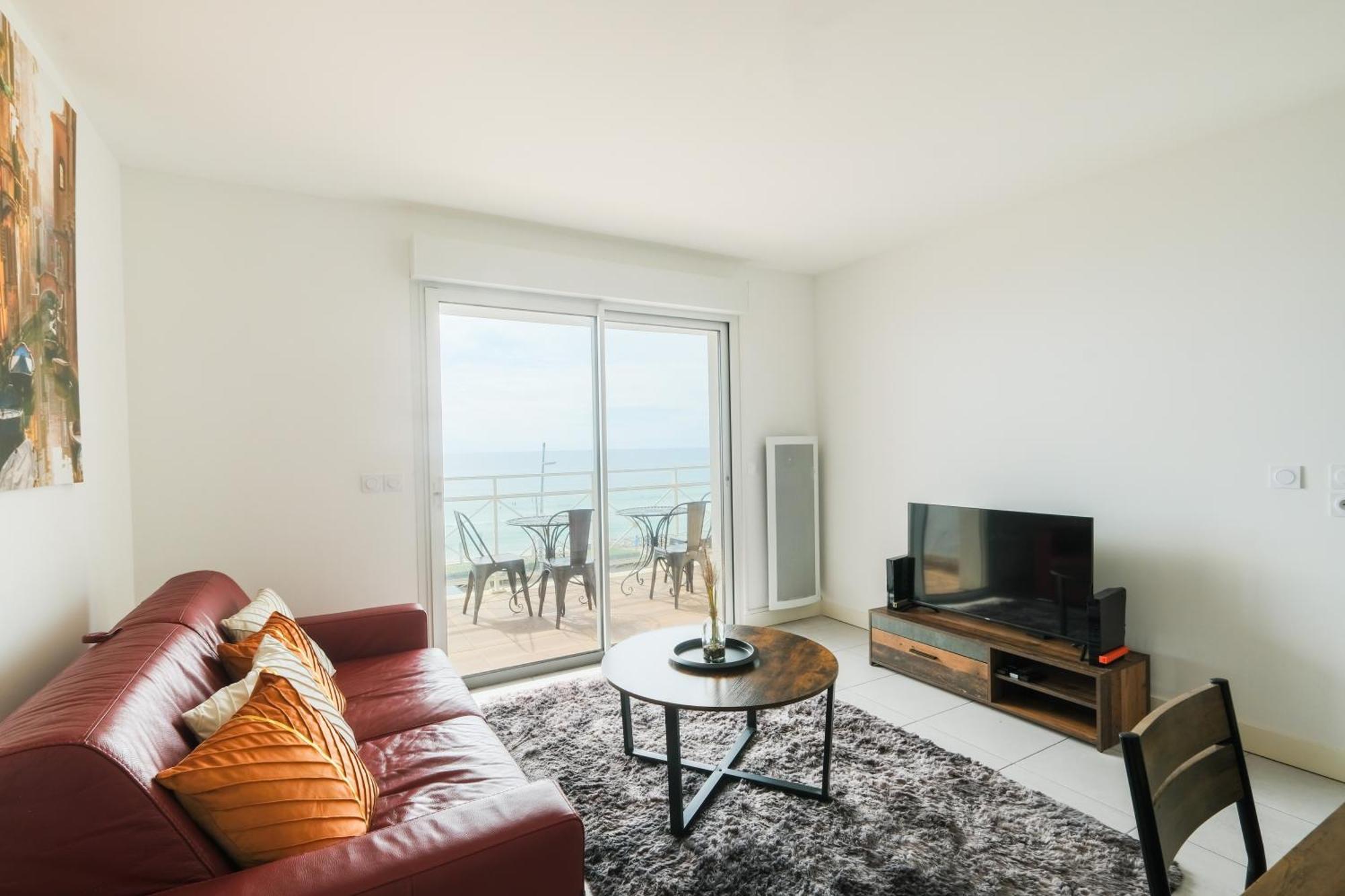 Appartement - Vue Exceptionnelle 라카노오세앙 외부 사진